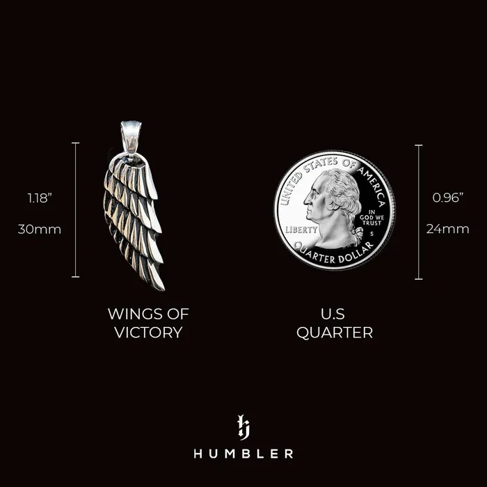 Necklaces HumblerCo Wings of Victory Pendant