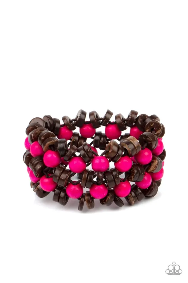 Paparazzi Jewelry Bracelets Paparazzi Bracelet Tahiti Tourist Pink Paparazzi Jewelry Bracelets Paparazzi Bracelet Tahiti Tourist Pink