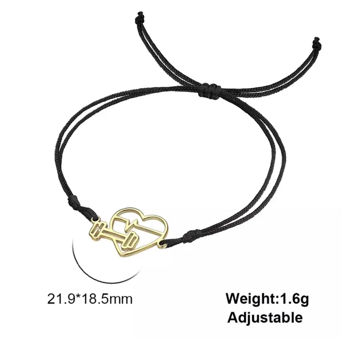 Dumbbell Adjustable Bracelet Barbell Beauties Bracelets