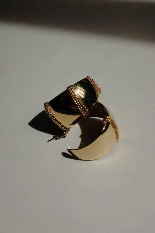 PreStyled Sets collectionno2 0033BOLD GOLD HOOPS