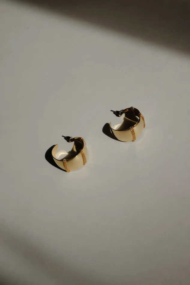 PreStyled Sets collectionno2 0033BOLD GOLD HOOPS