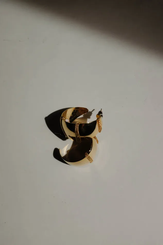 PreStyled Sets collectionno2 0033BOLD GOLD HOOPS