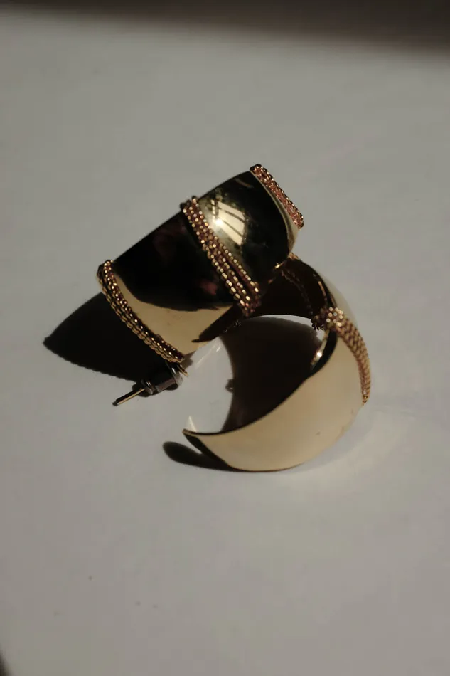 PreStyled Sets collectionno2 0033BOLD GOLD HOOPS