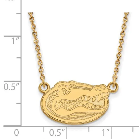 Necklaces International Diamond Center 14k Yellow Gold LogoArt University of Florida Gator Small Pendant 18 inch Necklace Necklaces International Diamond Center 14k Yellow Gold LogoArt University of Florida Gator Small Pendant 18 inch Necklace